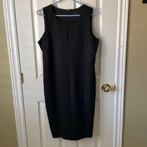 Ann Taylor Black Sheath Dress All Season Stretch-never worn